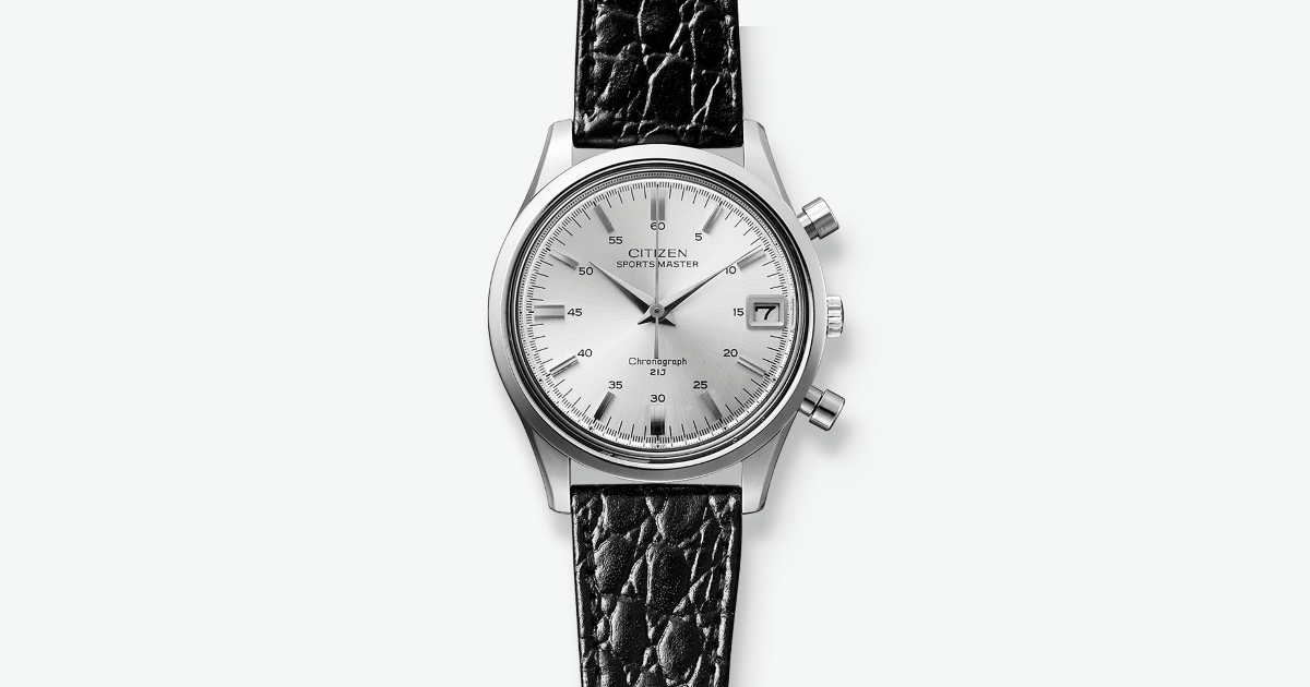 CITIZEN Record Master クロノグラフ RECORD MASTER | CITIZEN DESIGN