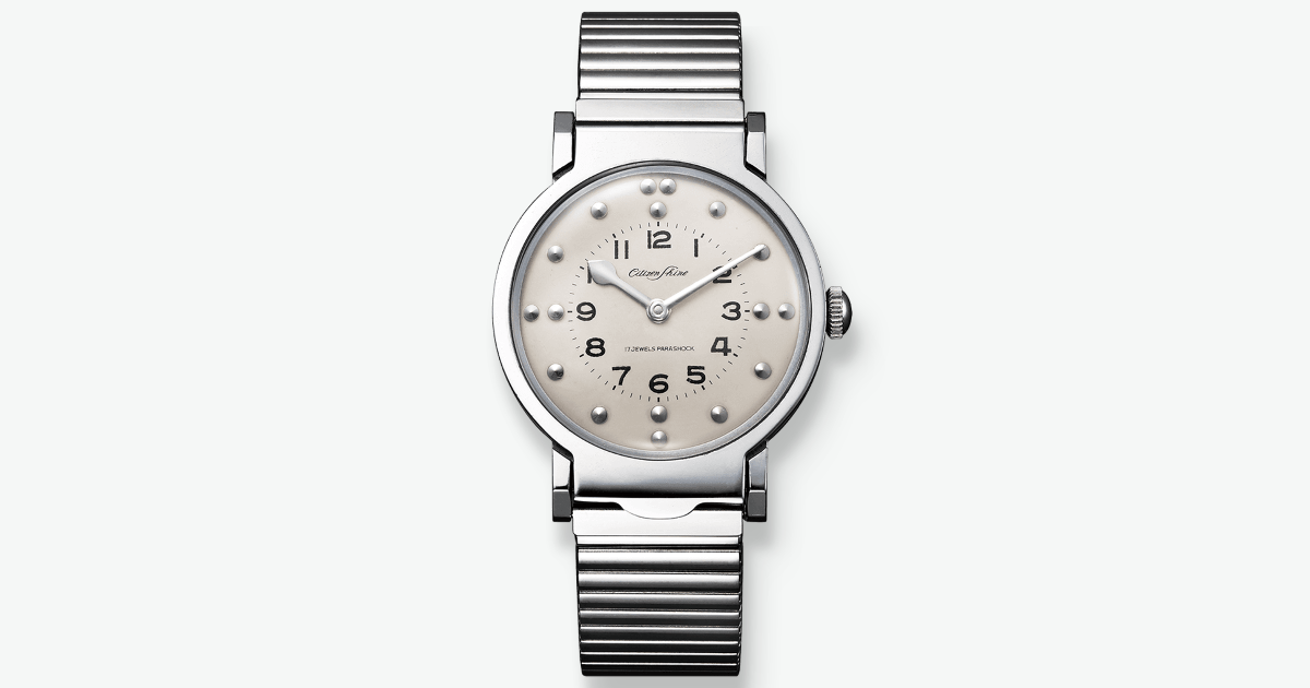 ✨シチズン✨CITIZEN✨腕時計✨ ロングカーディガンにサクラピンクの時計を合わせて、コーデに