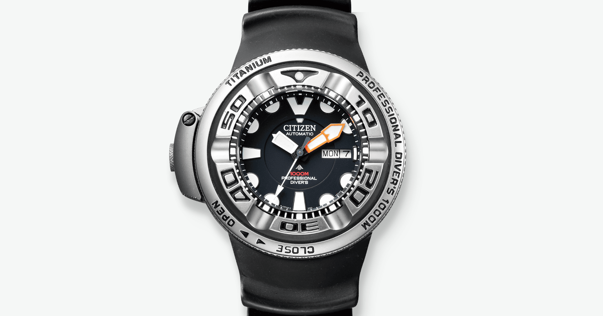 驚きの価格 PROFESSIONAL PROMASTER DIVER DESIGN CITIZEN | 1000m 時計